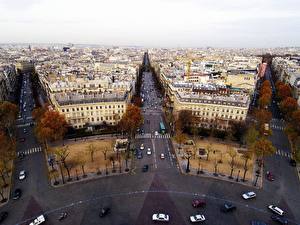 Фото Дома Франция Городской площади Place de l´Etoile, Paris город