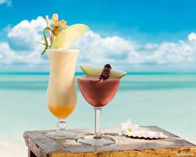 Картинка Напитки Коктейль Еда