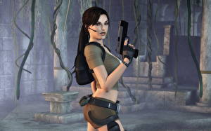 Картинки Tomb Raider Tomb Raider Legend Лара Крофт