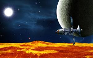 Картинка Орбитальные станции