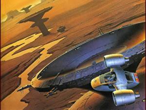 Обои для рабочего стола Корабли Космос