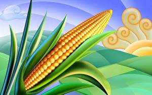 Картинка Овощи Кукуруза