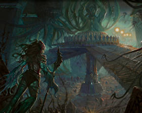 Фотография Воин Посохи Фантастика