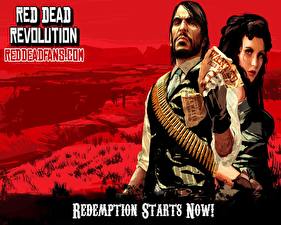 Обои для рабочего стола Red Dead Redemption Игры