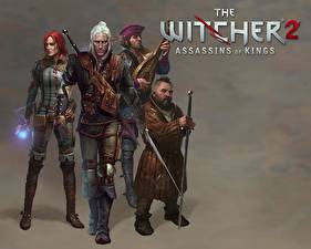 Фото Ведьмак Геральт из Ривии The Witcher 2: Assassins of Kings компьютерная игра