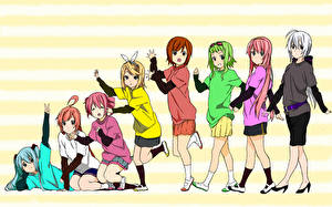 Обои Vocaloid Аниме