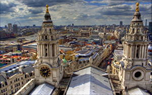 Картинка Здания Великобритания Лондоне город
