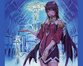 Картинки Shunya Yamashita Фантастика Аниме Девушки