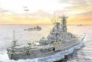 Обои Корабли Рисованные Армия