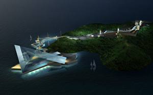 Фотография Известные строения Исландия город