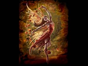 Картинка Anne Stokes Фэнтези