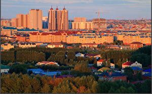 Обои Дома Казахстан Города