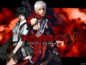 Картинки Devil May Cry Devil May Cry 3 Данте