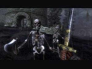 Обои Скелетов Игры 3D_Графика
