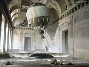 Фотография George Grie Воздушный шар Фантастика