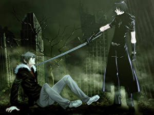 Обои Togainu no Chi