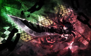 Картинки Black Rock Shooter Аниме