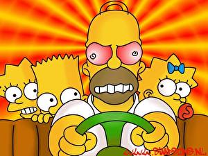 Обои Симпсоны мультик