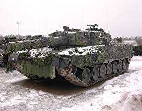 Фотографии Танки Леопард 2 Маскировка Strv 122 Leopard 2