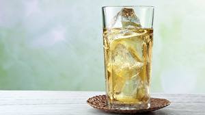 Фотография Напитки Коктейль Льда Еда