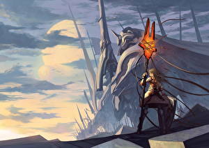 Фотография Копья Фантастика Девушки