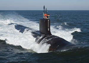 Фото Подводные лодки Virginia военные