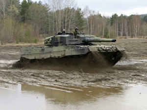 Картинки Танк Леопард 2 Leopard 2A4 Армия