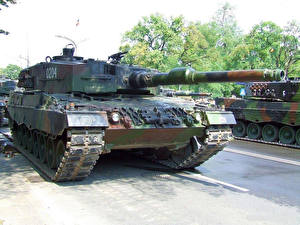 Картинка Танки Леопард 2 Leopard 2A4 военные