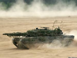 Фотография Танк Леопард 2 Камуфляж Leopard 2A4