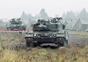 Обои Танк Леопард 2 Leopard 2A4 Армия