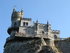 Картинка Замок Россия Крым Ласточкино гнездо