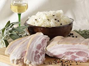 Обои для рабочего стола Сало Еда