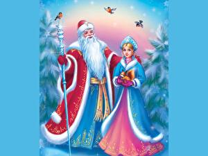 Картинка Дед Мороз Мультики
