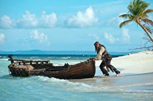 Картинка Пираты Карибского моря Лодки Фильмы