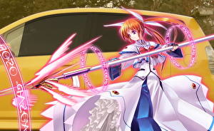 Картинка Mahou Shoujo Lyrical Nanoha Аниме