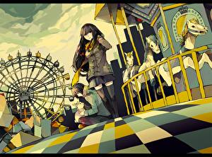 Обои Bakemonogatari Аниме