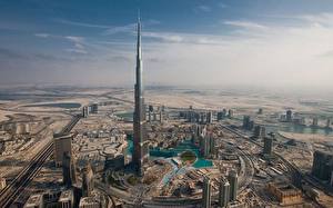 Обои для рабочего стола Здания Дубай ОАЭ Города