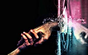 Картинки Креативные Вода Рука