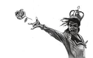 Обои Michael Jackson Корона с короной