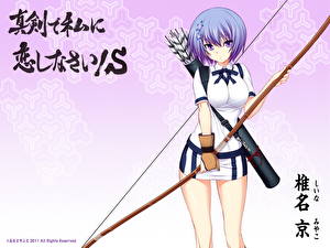 Фотография Maji De Watashi Ni Koi Shinasai девушка с луком и стрелами за спиной