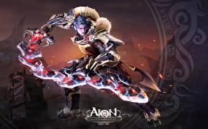 Фото Aion: Tower of Eternity герой с зачарованным клинком Игры