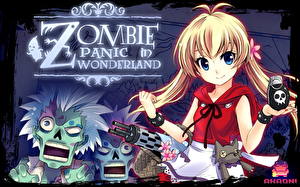 Фотография Zombie Panic In Wonderland девица с пушкой на перевес