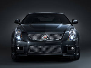 Фотография Кадиллак Cadillac CTS вид спереди автомобиль