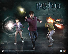 Картинки Гарри Поттер - Игры гарри с друзьями атакуют магией