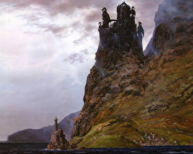 Фотография Иллюстрации к книгам темный замок на вершине Фэнтези
