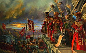 Картинки Warhammer 40000 фэнтези солдаты