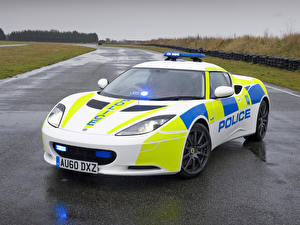 Фото Лотус Lotus Evora полицейский автомобиль машина