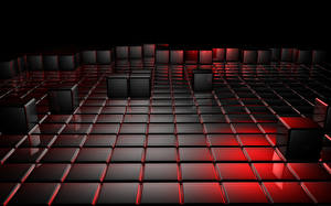 Фотографии Геометрия 3д кубики