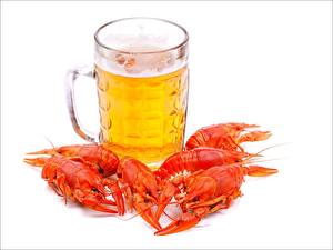 Картинка Напиток Пиво с раками Продукты питания
