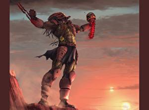 Фотография Хищник хищник с отрубленной головой кино